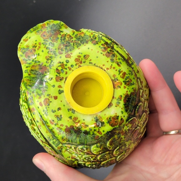 Vintage MCM Green Ceramic Baby Bird Shaker - Picture 6 of 9